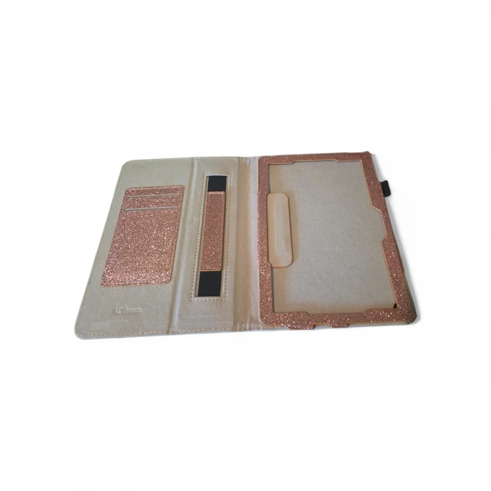 Ipad Mini Glittery Rose Gold Tablet Case